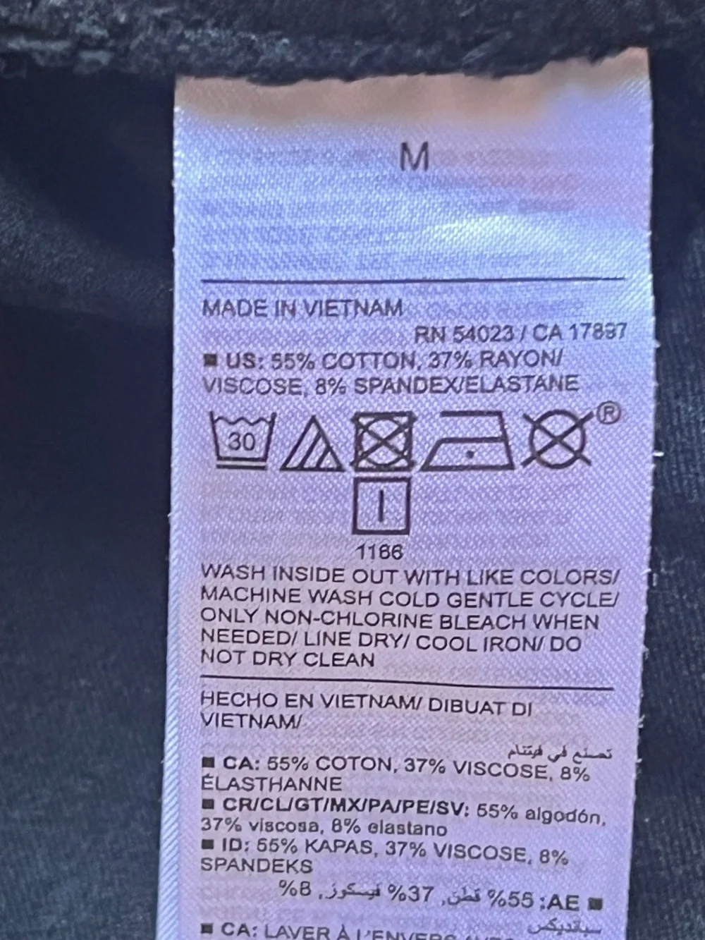 Old Navy black pants